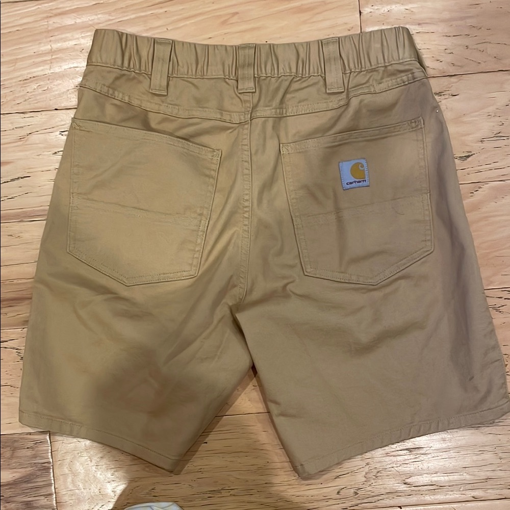 Carhartt Tan Cargo Shorts Relaxed Fit